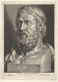 Sophocles, Paulus Pontius  Flemish, Engraving
