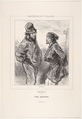 Sans profession, from "Bohèmes, Masques et Visages", Paul Gavarni [Chevalier]  French, Lithograph