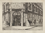 Headquarters of the Société des Aquafortistes, Adolphe Martial Potémont, called Martial  French, Etching