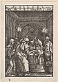 Joachim's Sacrifice Refused by the Priest, from "The Fall and Salvation of Mankind Through the Life and Passion of Christ", Albrecht Altdorfer  German, Woodcut