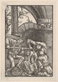The Crowning with Thorns, from "The Fall and Salvation of Mankind Through the Life and Passion of Christ", Albrecht Altdorfer German, Woodcut