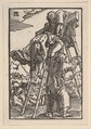 The Descent from the Cross, from "The Fall and Salvation of Mankind Through the Life and Passion of Christ", Albrecht Altdorfer German, Woodcut