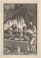 The Entombment, from "The Fall and Salvation of Mankind Through the Life and Passion of Christ", Albrecht Altdorfer German, Woodcut