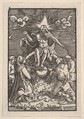 The Last Judgment, from "The Fall and Salvation of Mankind Through the Life and Passion of Christ", Albrecht Altdorfer German, Woodcut