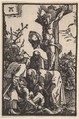 The Crucifixion, from "The Fall and Salvation of Mankind Through the Life and Passion of Christ", Albrecht Altdorfer  German, Woodcut