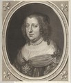 Anne of Austria, Robert Nanteuil  French, Engraving; third state of three (Petitjean & Wickert)