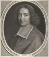 Le cardinal Pierre de Bonzi, Robert Nanteuil  French, Engraving; first state of fifteen (Petitjean & Wickert)