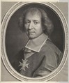 François de Harlay de Champvallon, Robert Nanteuil  French, Engraving; second state of four (Petitjean & Wickert)