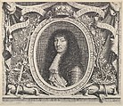 Louis XIV, Robert Nanteuil  French, Engraving; first state of three (Petitjean & Wickert)