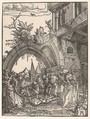 The Beheading of Saint John the Baptist, Albrecht Altdorfer  German, Woodcut