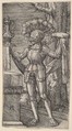 Knight with Bread and Wine, Albrecht Altdorfer  German, Engraving