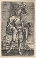 The Little Standard-Bearer, Albrecht Altdorfer  German, Engraving