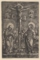 Christ on the Cross (The Small Crucifixion), Albrecht Altdorfer  German, Engraving