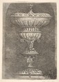 Covered Goblet in a Niche, Albrecht Altdorfer  German, Etching