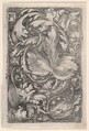 Leaf Ornament with Lilies of the Valley, Albrecht Altdorfer  German, Engraving