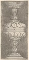 Double Goblet with Flat Leaves, Albrecht Altdorfer  German, Etching