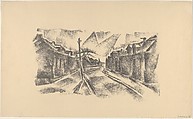 Ostring IV, Josef Albers  American, born Germany, Lithograph