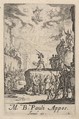 Martyrdom of Saint Paul, from "The Little Apostles" (Les Petits Apôtres), Jacques Callot  French, Etching
