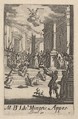 Martyrdom of Saint James the Lesser, from "The Little Apostles" (Les Petits Apôtres), Jacques Callot  French, Etching