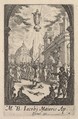 Martyrdom of Saint James the Greater, from "The Little Apostles" (Les Petits Apôtres), Jacques Callot  French, Etching