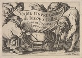 Title page from "Varie Figure Gobbi", Jacques Callot  French, Etching