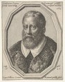 Ludovico Leoni, a bust-length portrait in a twelve-sided frame, Ottavio Leoni (Il Padovano) Italian, Etching and engraving