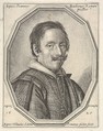 Giovanni Baglione, a bust-length portrait in a twelve-sided frame, Ottavio Leoni (Il Padovano) Italian, Etching and engraving