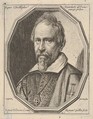 Christoforo Roncalli, called Pomerancio, a bust-length portrait in a twelve-sided frame, Ottavio Leoni (Il Padovano) Italian, Etching and engraving