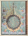 Designs for the Front and Back Cover of "L'Evangile de Notre Seigneur Jesus-Christ selon Saint Pierre", Carlos Schwabe (German, Altona 1866–1927 Paris, (active Switzerland and France from 1884)), Watercolor over graphite with partial gilding; design for the back cover partially outlined with pen and black ink
