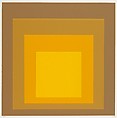 Untitled, from "Homage au Carré", Josef Albers American, born Germany, Color screenprint
