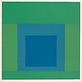 Untitled, from "Homage au Carré", Josef Albers American, born Germany, Color screenprint