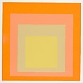 Untitled, from "Homage au Carré", Josef Albers American, born Germany, Color screenprint