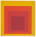 Untitled, from "Homage au Carré", Josef Albers American, born Germany, Color screenprint