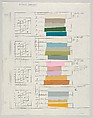 Untitled (for Never Before, h,c,f,d), Josef Albers American, born Germany, Graphite, ink and paint swatch