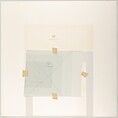 Mitered Square Series, Josef Albers (American (born Germany), Bottrop 1888–1976 New Haven, Connecticut), Silkscreen with collage maquette