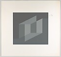 Untitled (for Never Before), Josef Albers  American, born Germany, Silkscreen with collage maquette
