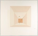 Untitled (for Never Before), Josef Albers (American (born Germany), Bottrop 1888–1976 New Haven, Connecticut), Silkscreen with collage maquette