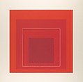 White Line Squares XV (Series I), Josef Albers  American, born Germany, Aluminum plate lithograph