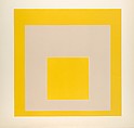 Proof for White Line Square series, Josef Albers  American, born Germany, Lithograph