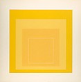 Proof for White Line Square series, Josef Albers  American, born Germany, Lithograph