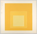Proof for White Line Square series, Josef Albers  American, born Germany, Lithograph