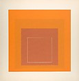 Proof for White Line Square series, Josef Albers  American, born Germany, Lithograph