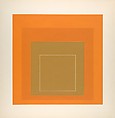 Proof for White Line Square series, Josef Albers  American, born Germany, Lithograph