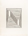To Monte Alban, from Graphic Tectonics series, Josef Albers  American, born Germany, Lithograph