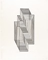 Ascension, from Graphic Tectonics series, Josef Albers  American, born Germany, Lithograph