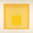 Proof for White Line Square series, Josef Albers  American, born Germany, Lithograph