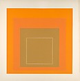 Proof for White Line Square series, Josef Albers  American, born Germany, Lithograph