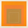Proof for White Line Square series, Josef Albers  American, born Germany, Lithograph