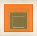 Proof for White Line Square series, Josef Albers  American, born Germany, Lithograph