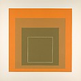 Proof for White Line Square series, Josef Albers  American, born Germany, Lithograph